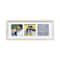 3 Opening 5" x 5" Natural Woodgrain Collage Frame with Mat by Studio Décor®